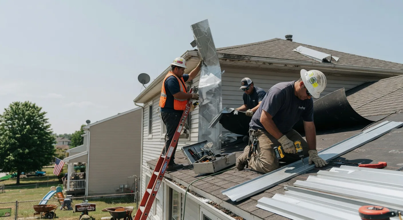 Metal Roof Repair in Clarksville, NY